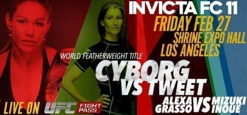 Invicta FC 11 (видео и результаты)