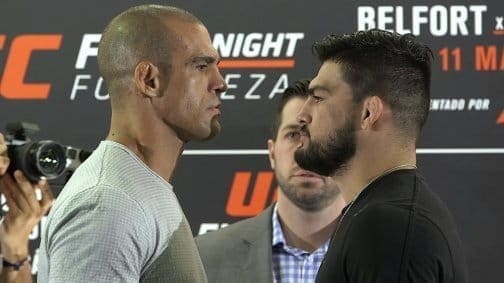 UFC Fight Night 106: лицом к лицу