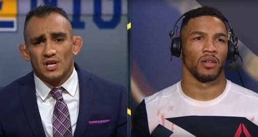 Кевин Ли и Тони Фергюсон устроили перепалку после UFC Fight Night 112