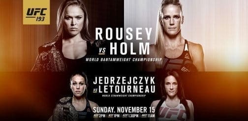 UFC 193 Embedded