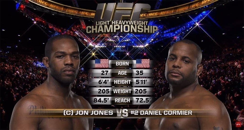 Видеоархив: Джон Джонс против Даниэля Кормье на UFC 182 в Лас-Вегасе