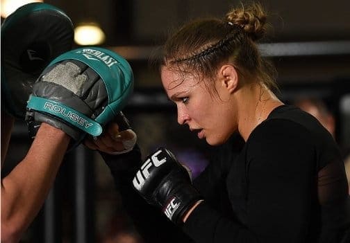 UFC 184: открытая тренировка (фото и видео)