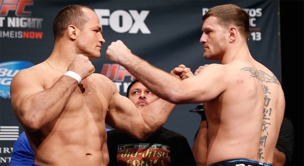 Стипе Миочич против Джуниора Дос Сантоса на UFC 211 в Далласе