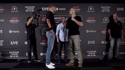 UFC Fight Night 109: лицом к лицу