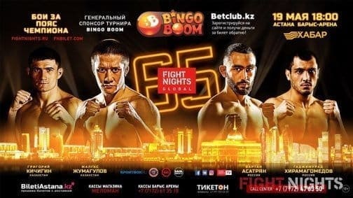 Fight Nights Global 65: видео и результаты