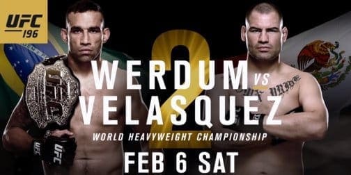 UFC 196: расширенное превью