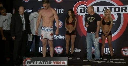Брэндон Холси лишился титула, провалив взвешивание перед Bellator 137