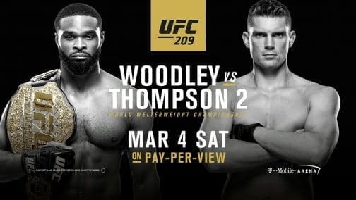 UFC 209: прямая трансляция