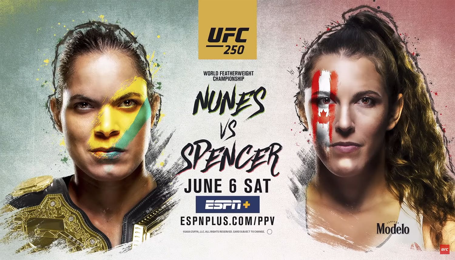 UFC 250: Нунес - Спенсер дата проведения, кард, участники и результаты