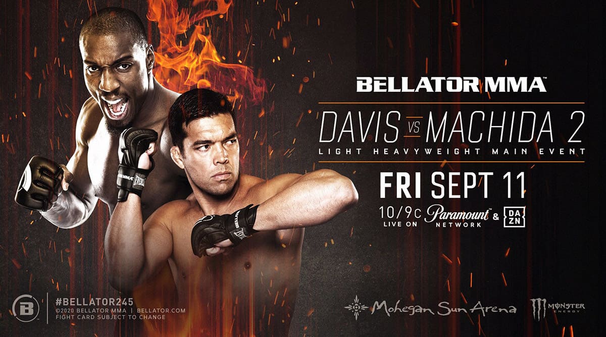 Bellator 245: Дэвис - Мачида 2 дата проведения, кард, участники и результаты