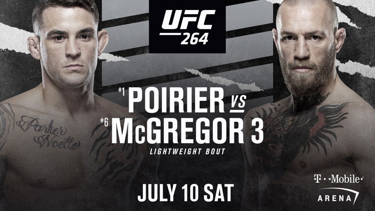 UFC 264: Порье - МакГрегор 3 дата проведения, кард, участники и результаты