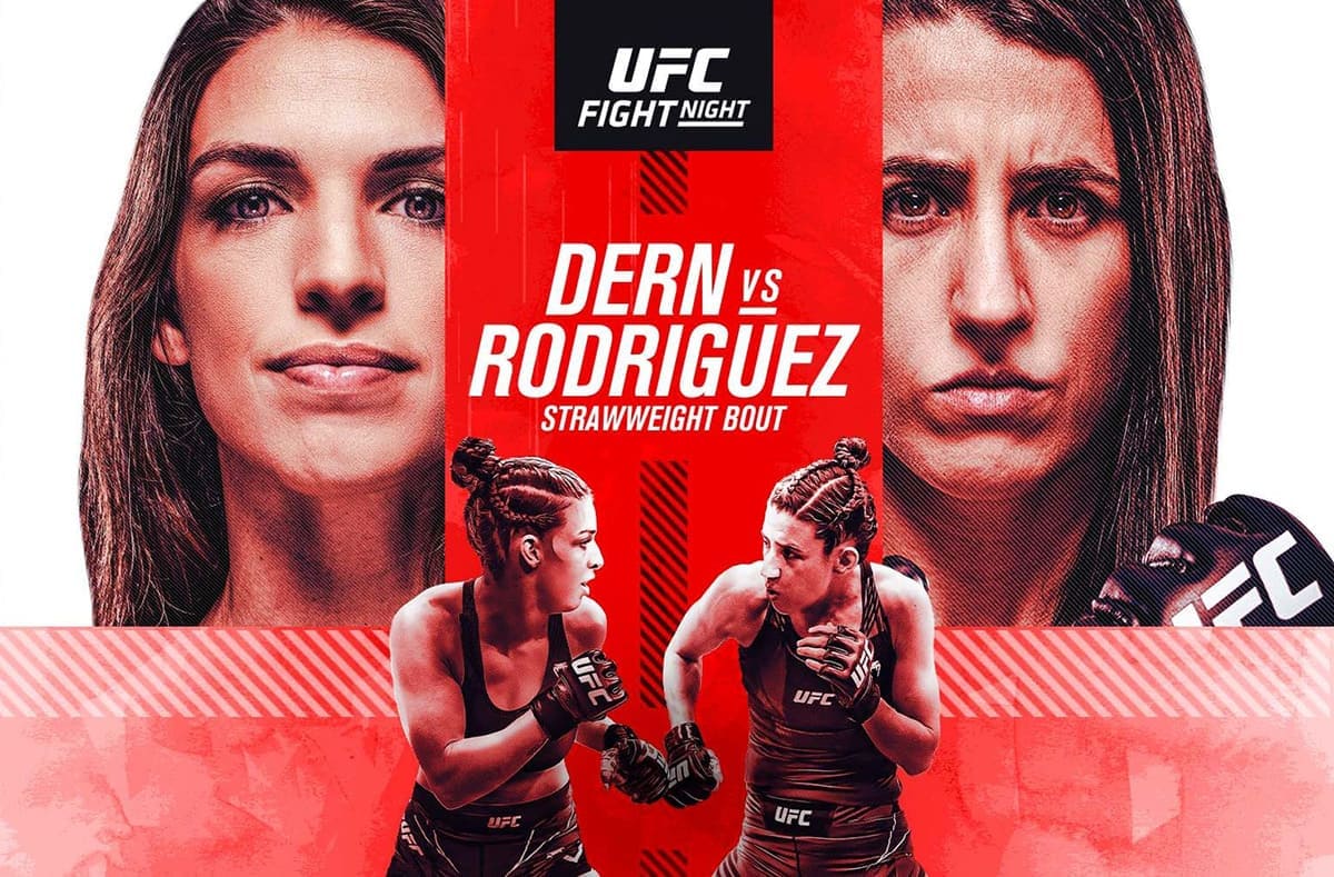 UFC Fight Night 194: Дерн - Родригес дата проведения, кард, участники и результаты