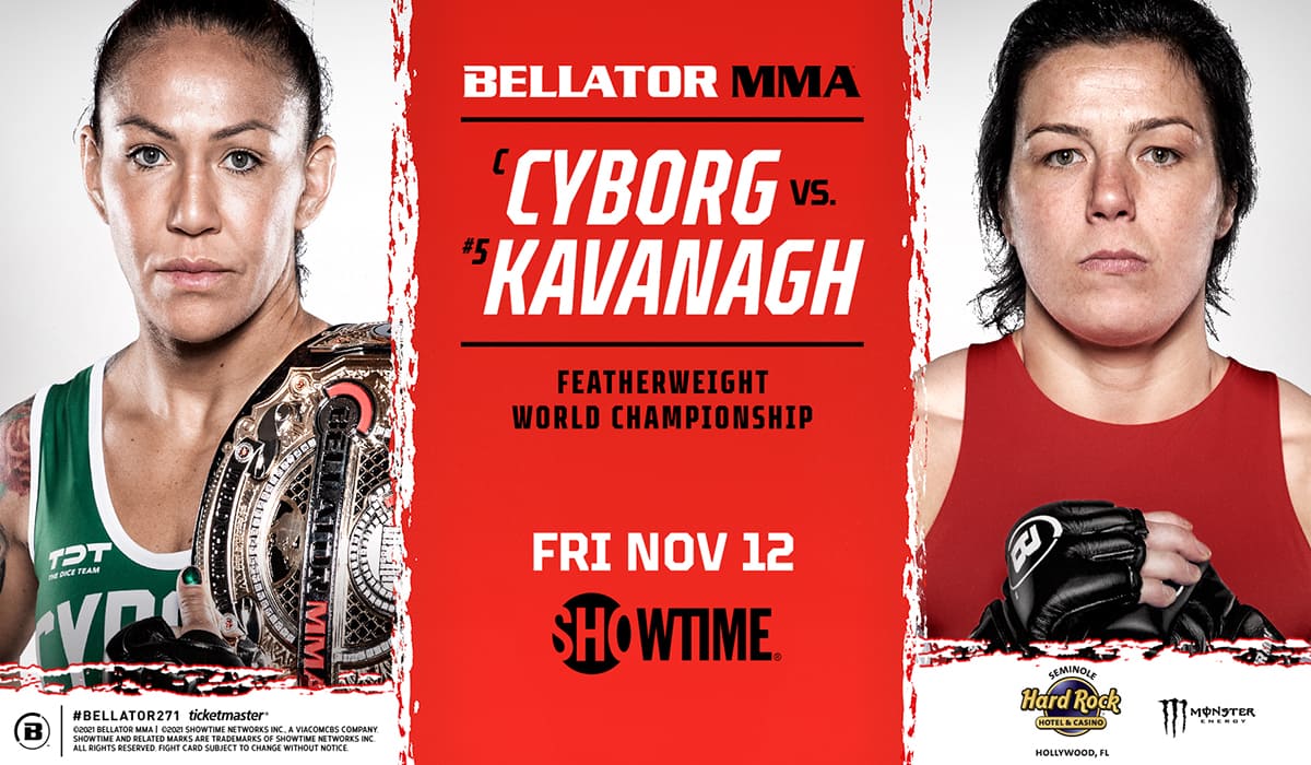 Bellator 271: Киборг - Кавана дата проведения, кард, участники и результаты