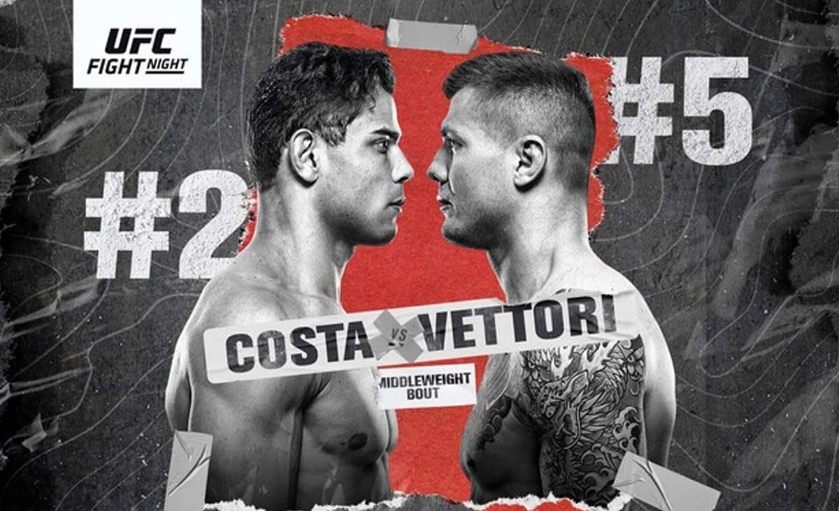 UFC Fight Night 196: Коста - Веттори дата проведения, кард, участники и результаты