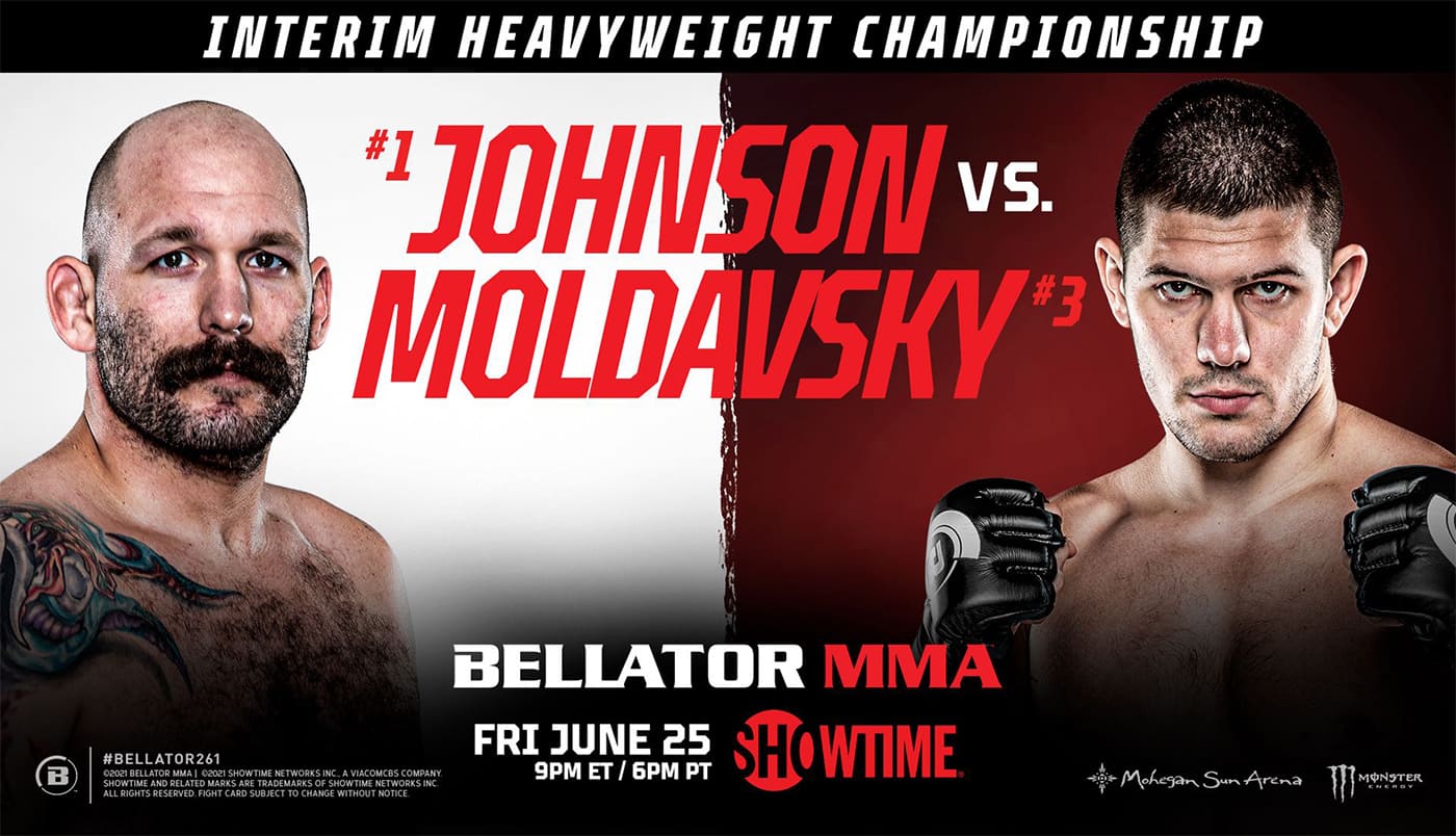 Bellator 261: Джонсон - Молдавский дата проведения, кард, участники и результаты