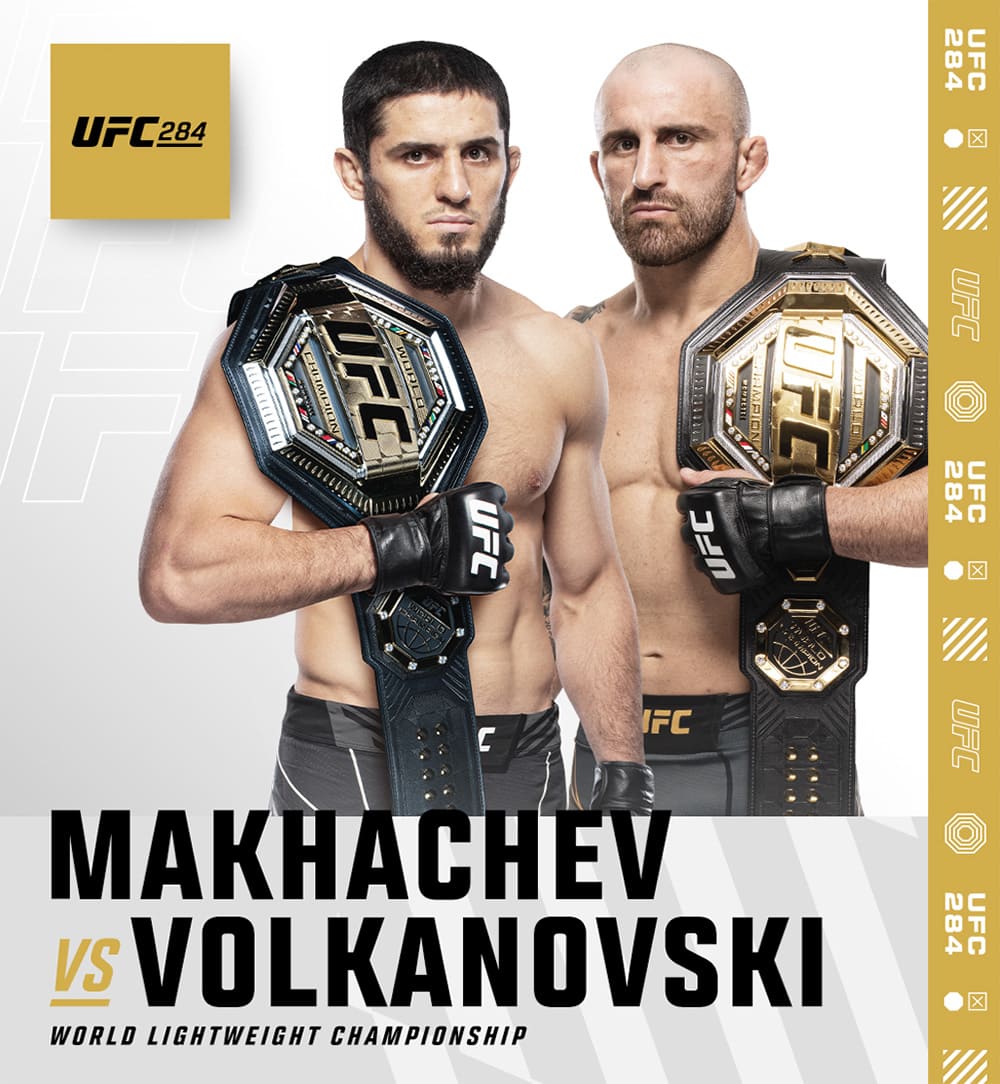 UFC 284: Махачев - Волкановски дата проведения, кард, участники и результаты