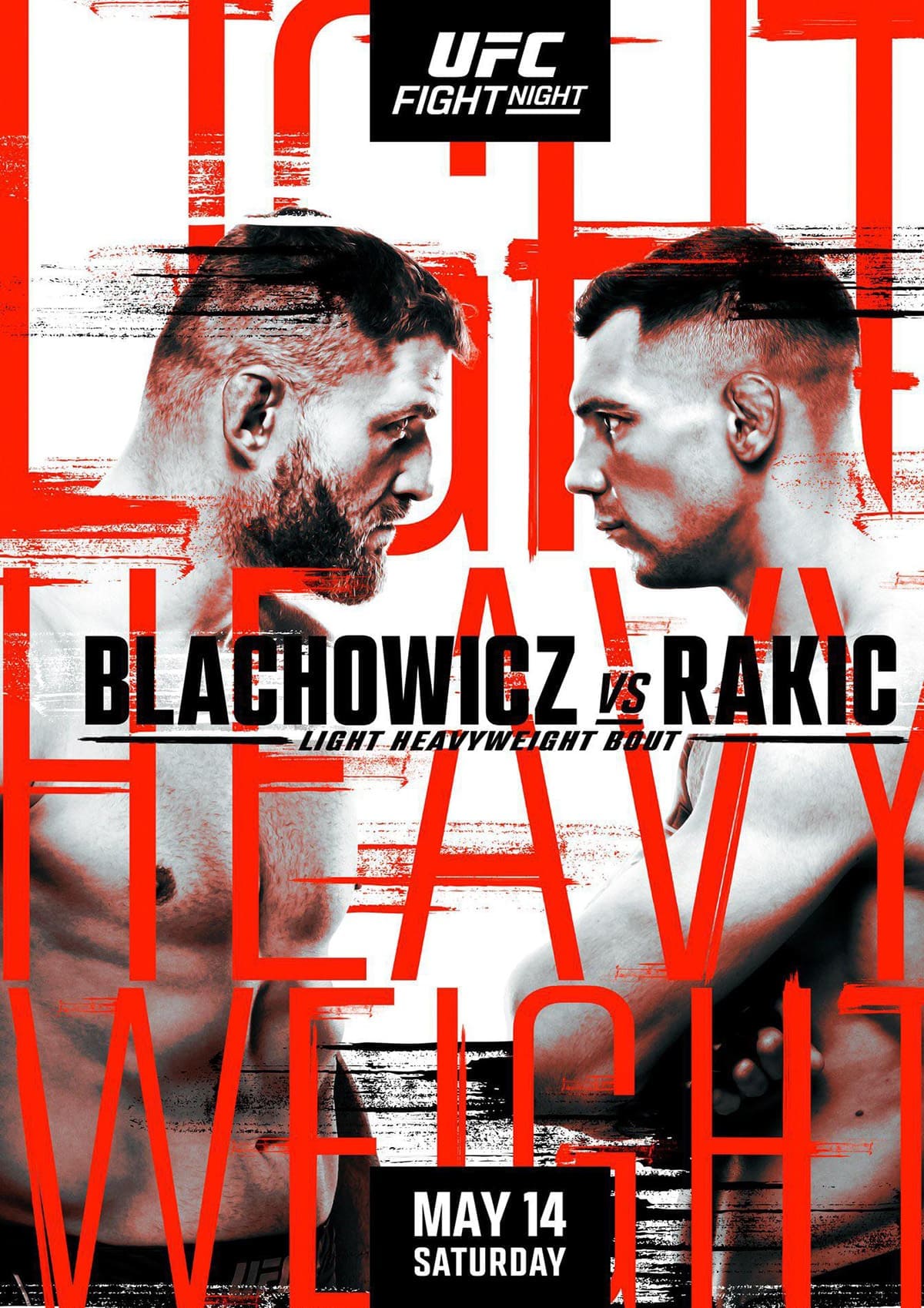 UFC on ESPN 36: Блахович - Ракич дата проведения, кард, участники и результаты