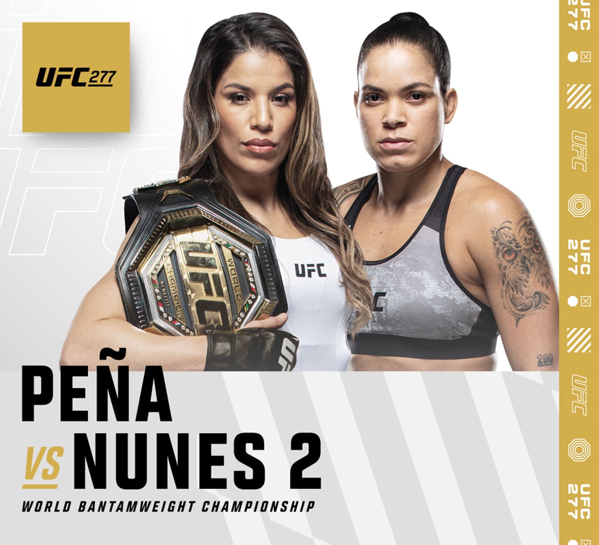 UFC 277: Пенья - Нунес 2 дата проведения, кард, участники и результаты