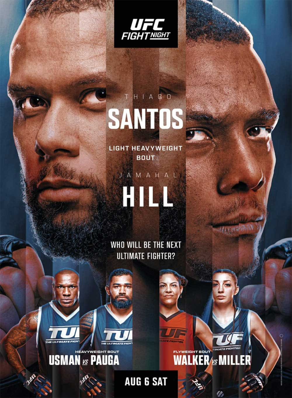 UFC on ESPN 40: Сантос - Хилл дата проведения, кард, участники и результаты