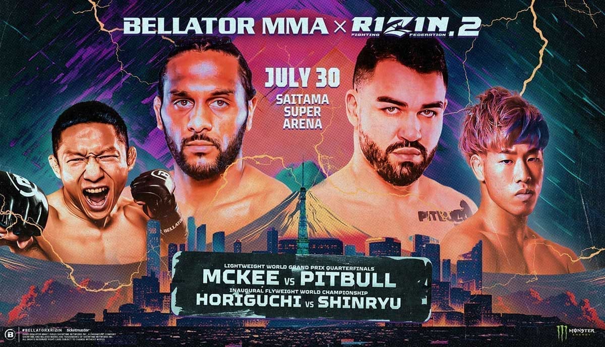 Bellator MMA x Rizin 2: Питбуль - де Соуза дата проведения, кард, участники и результаты