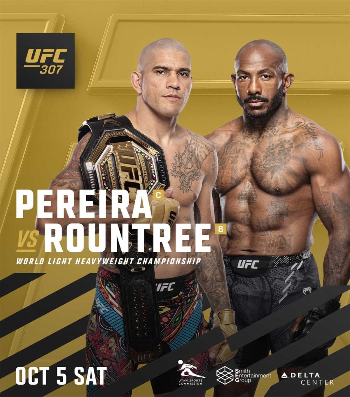 UFC 307: Перейра - Рунтри дата проведения, кард, участники и результаты
