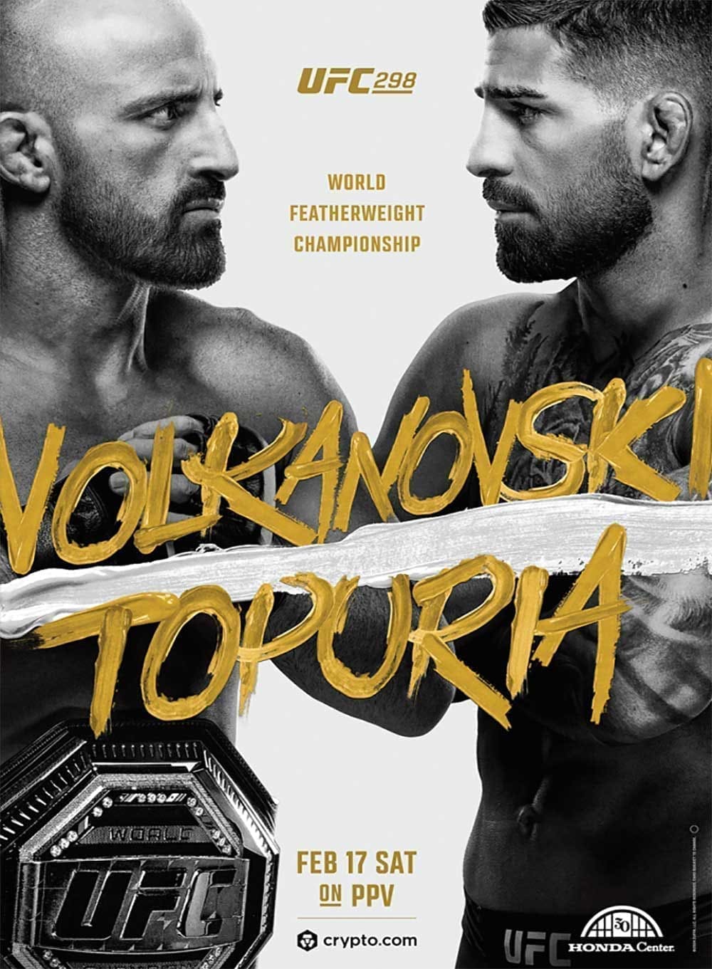 UFC 298: Волкановски - Топурия дата проведения, кард, участники и результаты