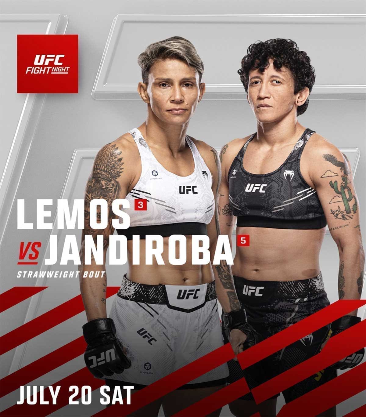 UFC on ESPN 60: Лемос - Яндироба дата проведения, кард, участники и результаты