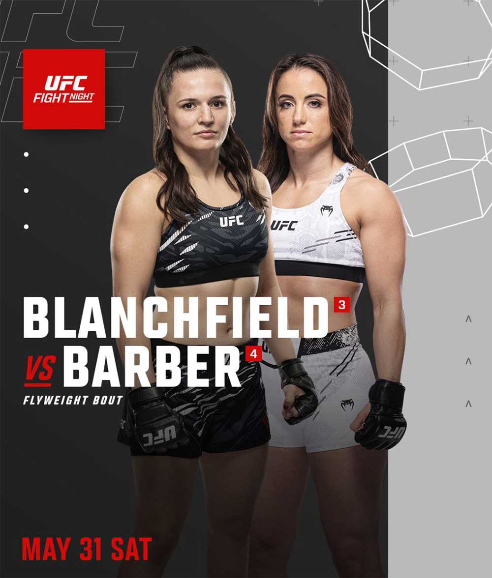 UFC Fight Night: Блэнчфилд - Барбер дата проведения, кард, участники и результаты