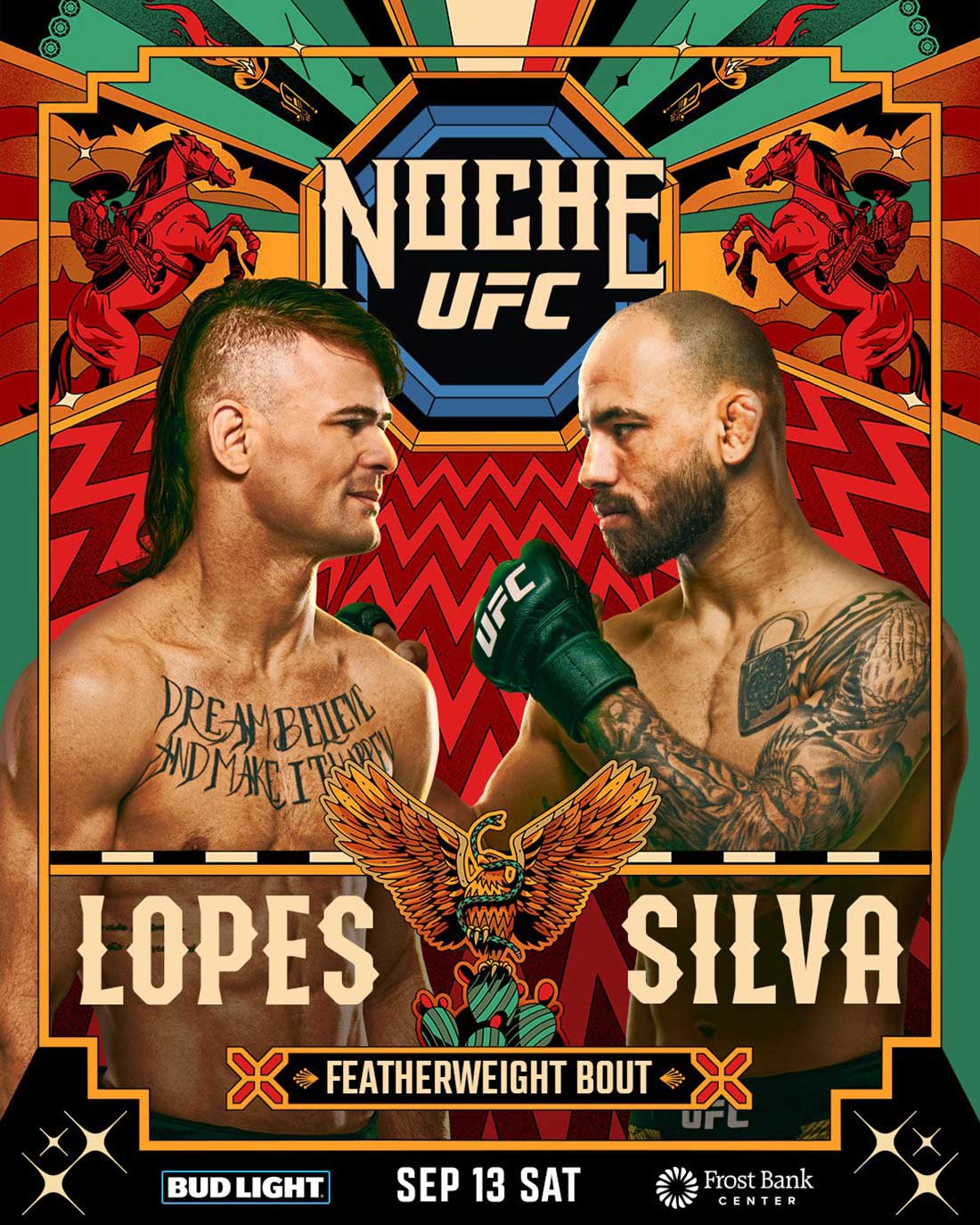 UFC Fight Night 259 - Noche UFC: Лопес – Сильва дата проведения, кард, участники и результаты