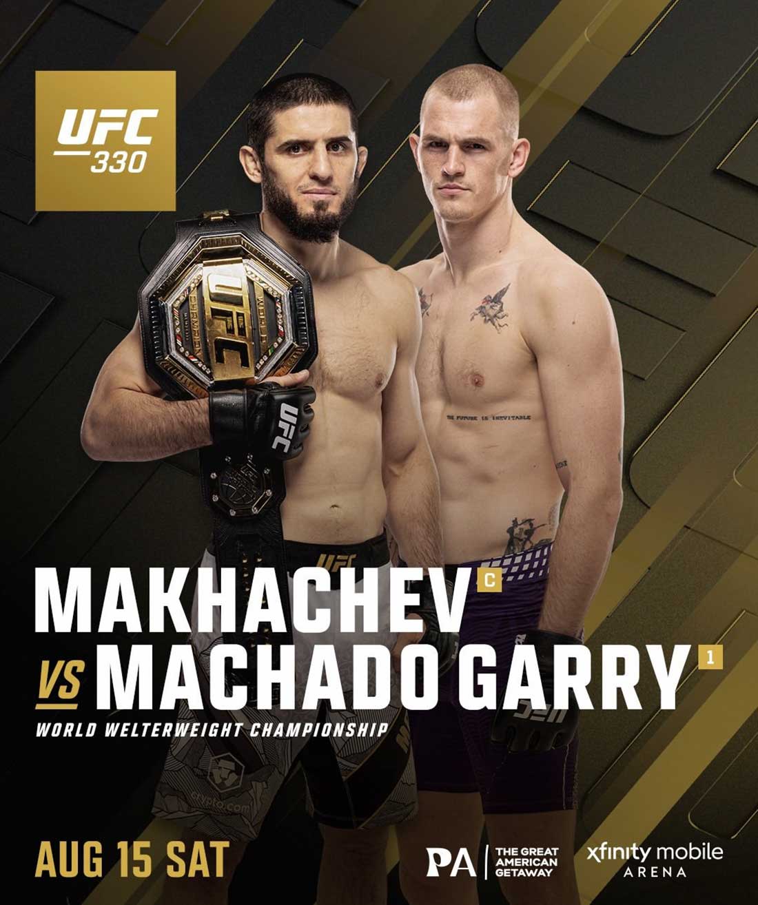 UFC 330: Махачев – Мачадо Гэрри, дата проведения, кард, участники и результаты