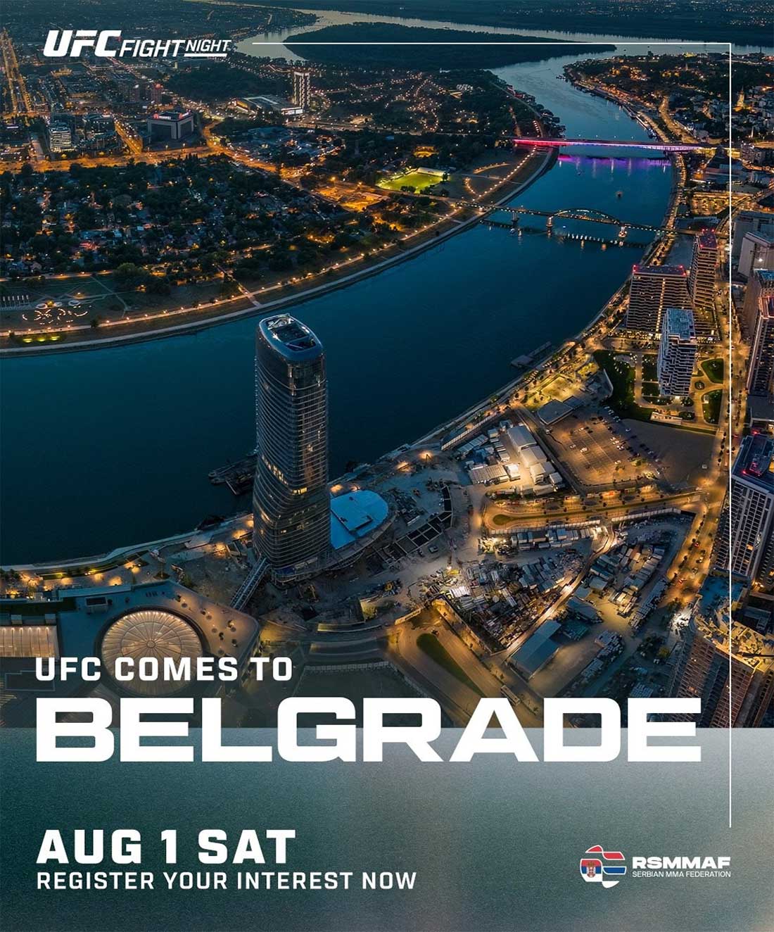 UFC Fight Night: Белград, дата проведения, кард, участники и результаты