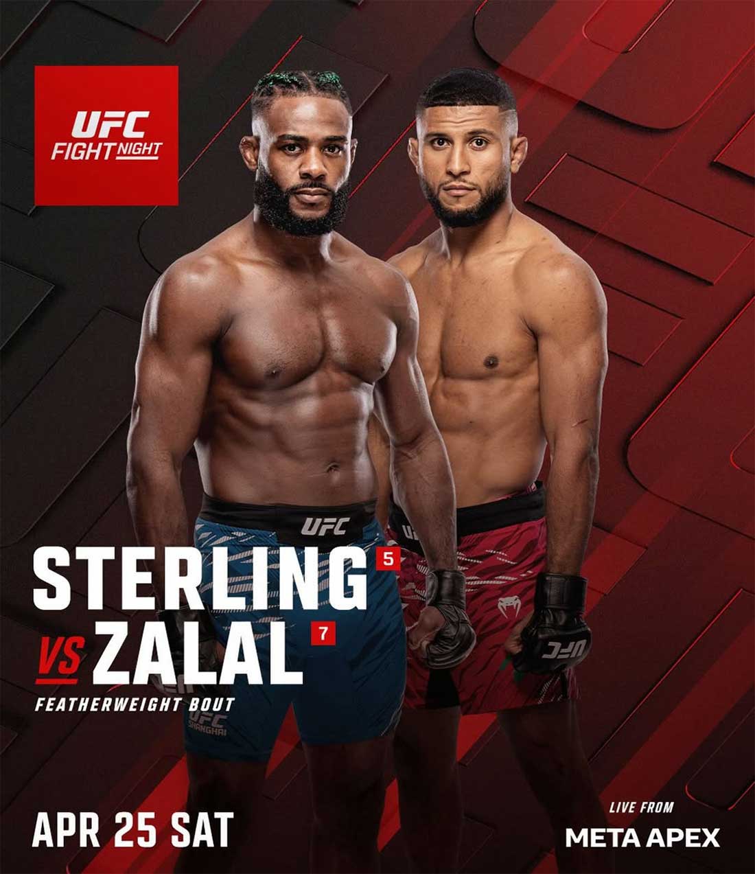 UFC Fight Night 274: Стерлинг – Залал, дата проведения, кард, участники и результаты