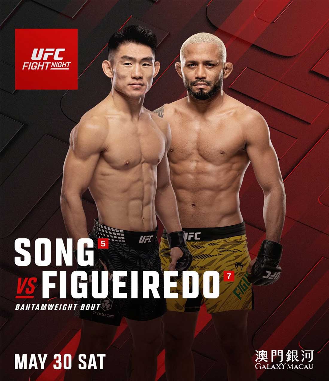 UFC Fight Night 277: Сонг – Фигередо, дата проведения, кард, участники и результаты