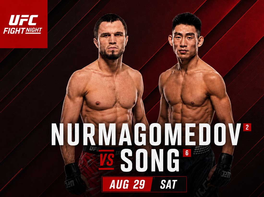 UFC Fight Night 286: Нурмагомедов – Сонг, дата проведения, кард, участники и результаты