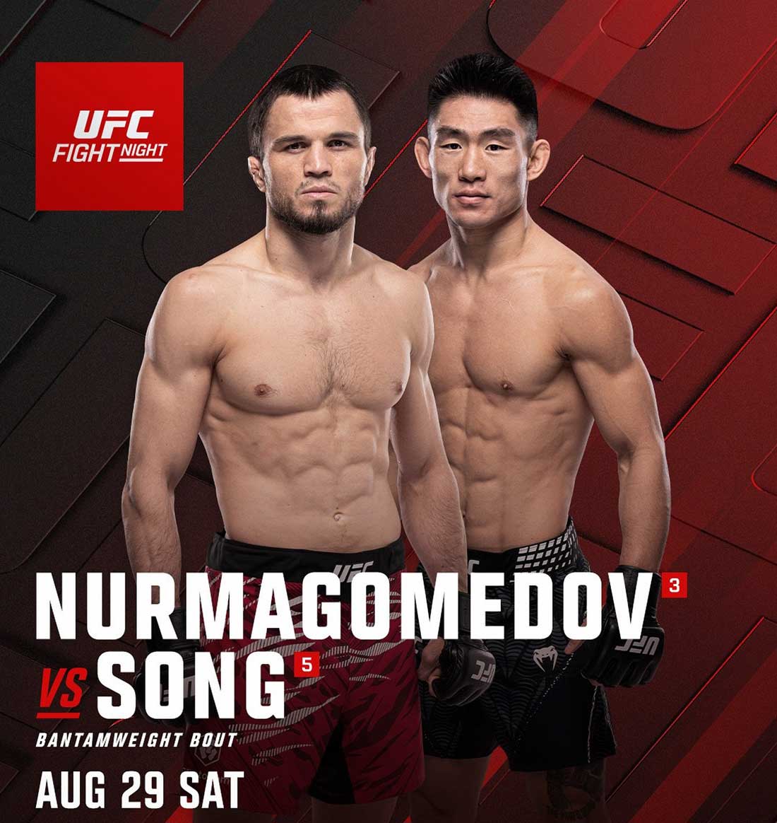 UFC Fight Night 286: Нурмагомедов – Сонг, дата проведения, кард, участники и результаты
