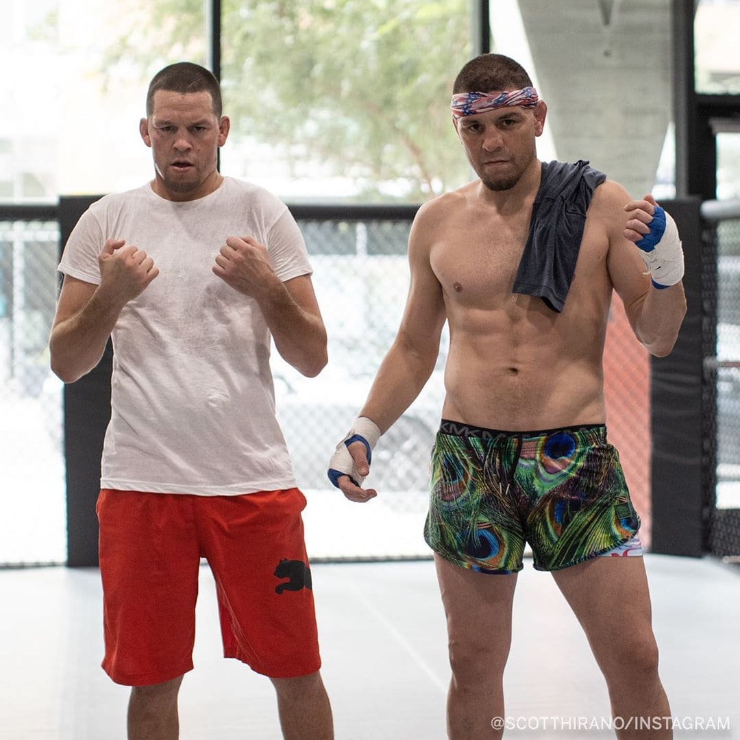 The Diaz brothers are preparing to return to the octagon. Photos
