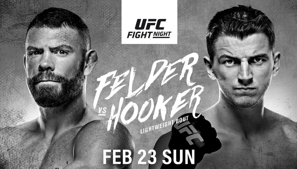 UFC Fight Night 168: Фелдер - Хукер дата проведения, кард, участники и результаты