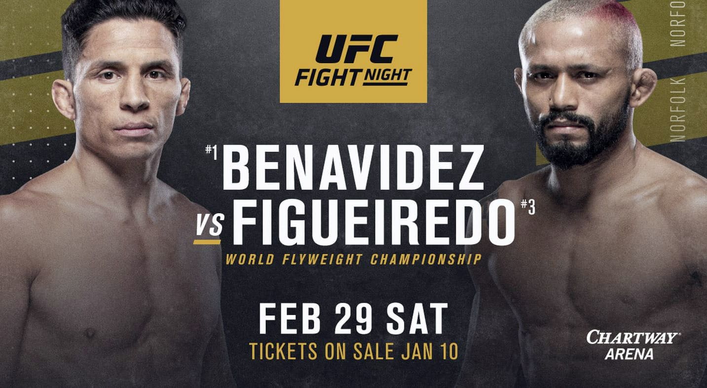 UFC Fight Night 169: Бенавидез - Фигередо дата проведения, кард, участники и результаты