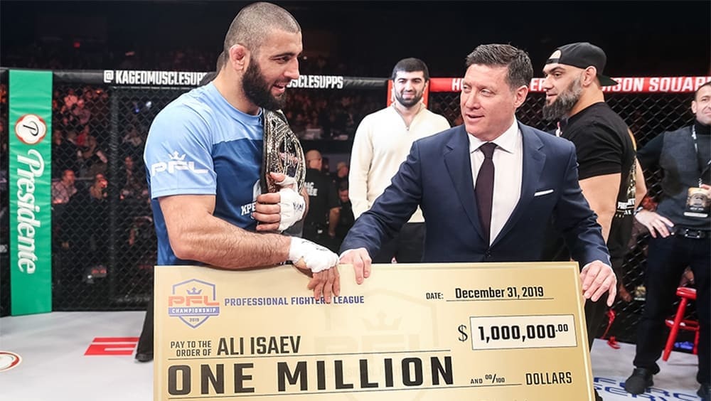 Али Исаев выиграл миллион долларов и титул PFL