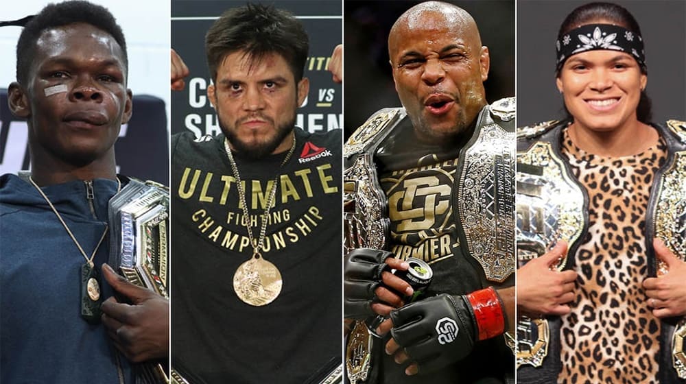 Четыре чемпиона UFC выдвинуты на соискание премии «Лучший боец ММА» по версии ESPN Espy