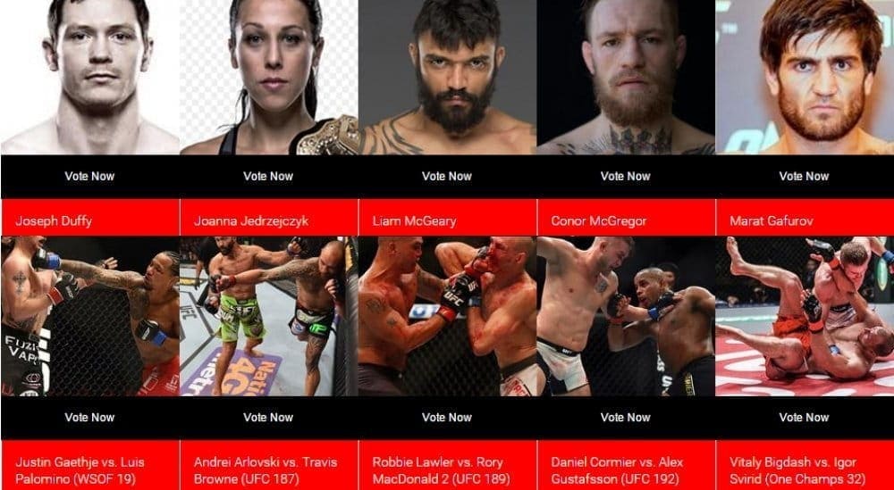 Марат Гафуров и Виталий Бигдаш номинированы на World MMA Awards 2015
