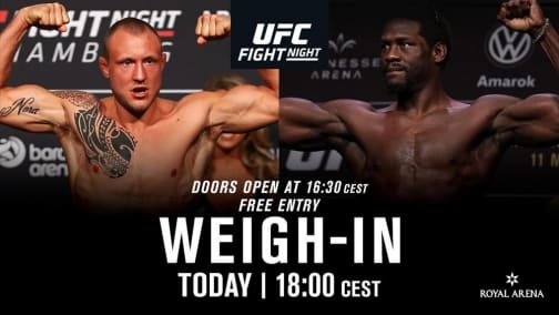 UFC Fight Night 160: результаты официального взвешивания
