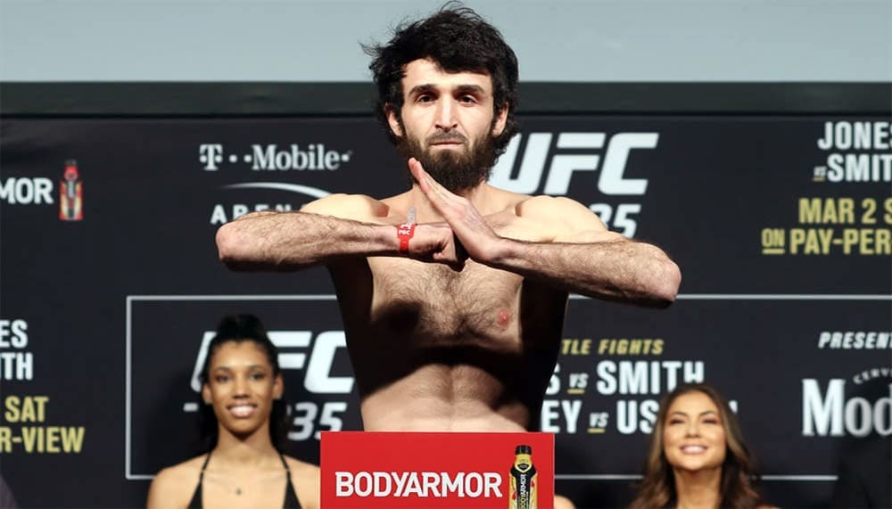 Забит Магомедшарипов выбывает из состава участников турнира UFC on ESPN 6