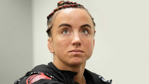 Мэйси Барбер сделала заявление после отмены боя с Эрин Блэнчфилд
