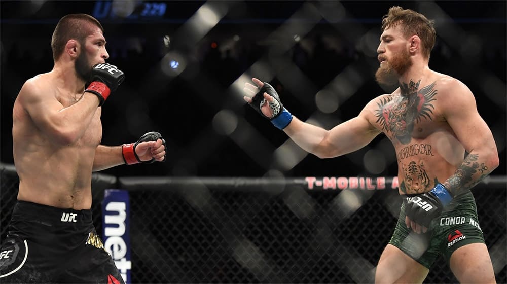 Хабиб Нурмагомедов против Конора МакГрегора на UFC 229 в Лас-Вегасе