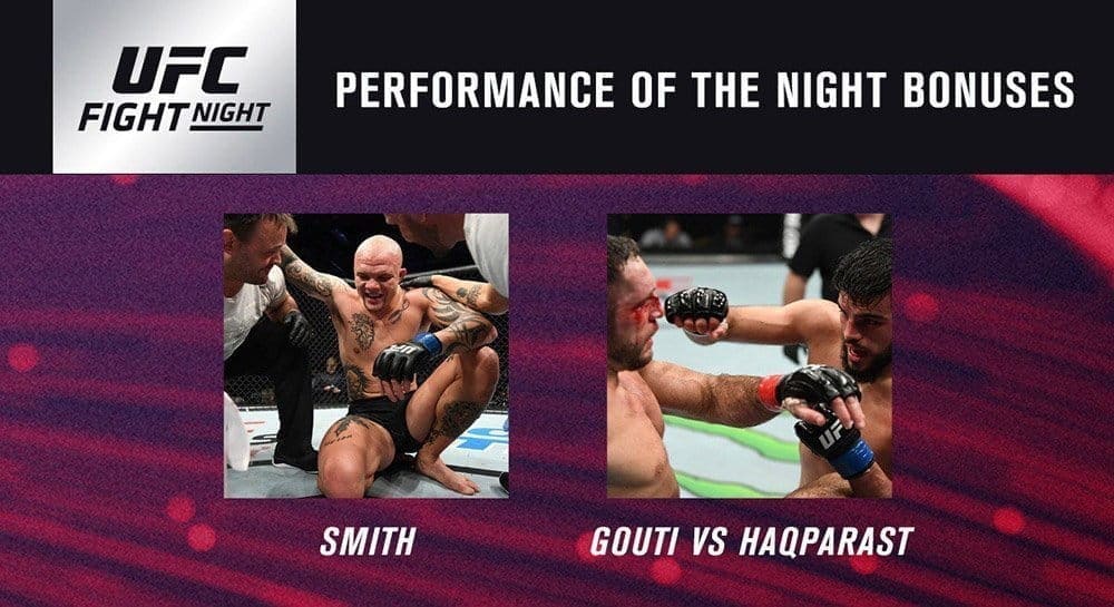 Бонусы турнира UFC Fight Night 138