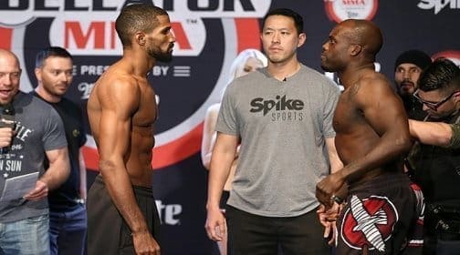 Bellator 155: процедура официального взвешивания