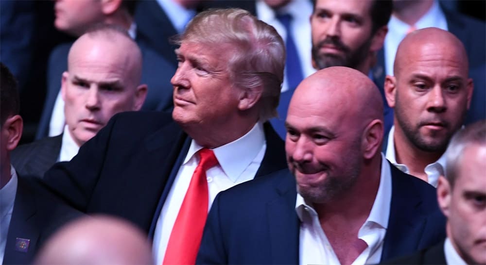 Президент США Трамп противопоставил бойцов UFC движению АНТИФА