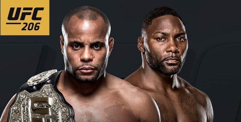 Даниэль Кормье против Энтони Джонсона на UFC 206 в Торонто
