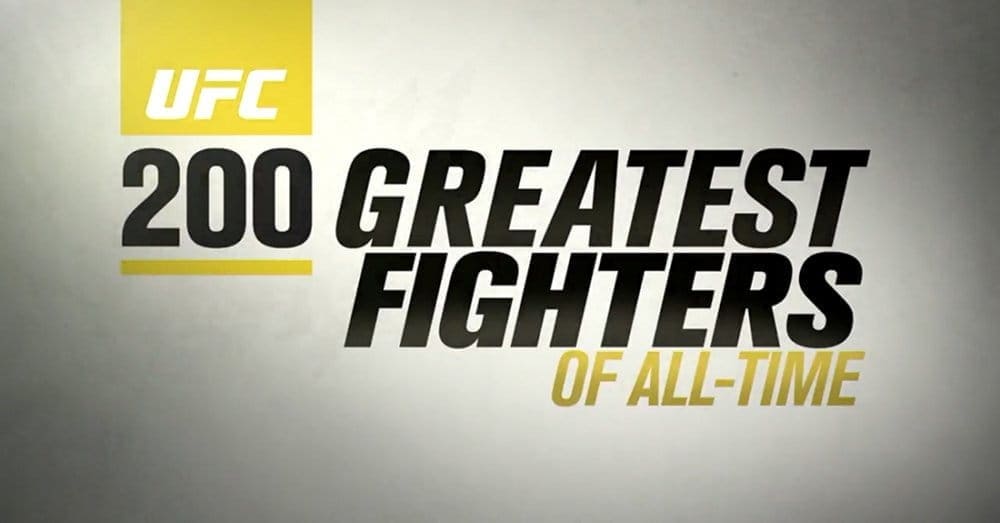 UFC 200: Лучшие бойцы всех времен (эпизод 1)